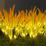 Solar Powered 7-Head Wheat Ear Ground Light - Outdoor Garden Stake Lamp