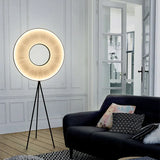 Nordic Minimalist Art Creativity Fabric Pleats Led Floor Lamp Living Room Sofa Corner Home Decor Bedroom Bedside Standing Light