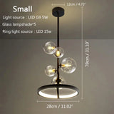 Modern Art Glass Chandelier Creative Personalized Lighting for Restaurant Bedroom Bar Nordic Home Decor Light Fixture