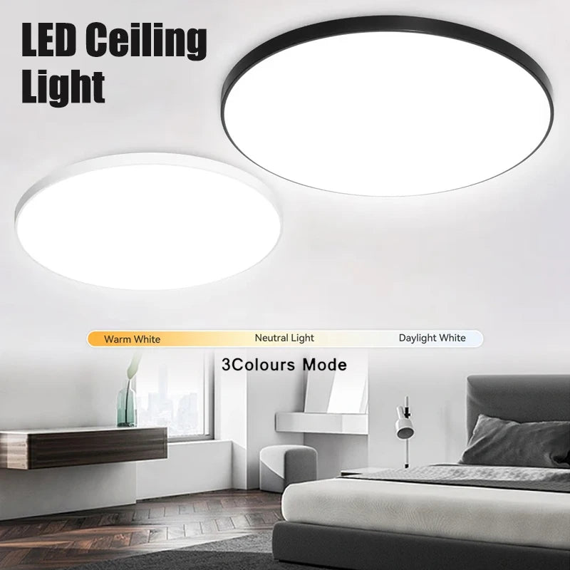 LED Ceiling Lamps Dimmable Modern Ceil Light 12/20/28W Led Round Ceiling Lights Bedroom Indoor Kitchen Living Room Lighting Lamp