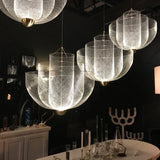Artpad Modern Moooi Metal Grid Ceiling Chandelier Designer Chrome Meshmatic Dining Table Restaurant Led Large Hanging Lamps