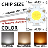 1Set High Power 3W 5W 7W 10W COB Bridgelux LED Integrated Lamp Chip With LED Power Supply Driver For LED Floodlight Spot Light