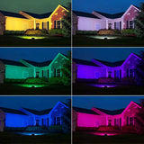 IP68 Waterproof RGB LED Flood Light (20W/30W/50W/100W) AC220V - Outdoor Color Changing Spotlight & Street Projector