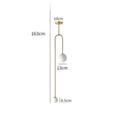 Modern Glass Ball Pendant Light Led Bedside Hanging Lighting Nordic Golden Luxury Hallway Living Room Bedroom Indoor Decor Lamp