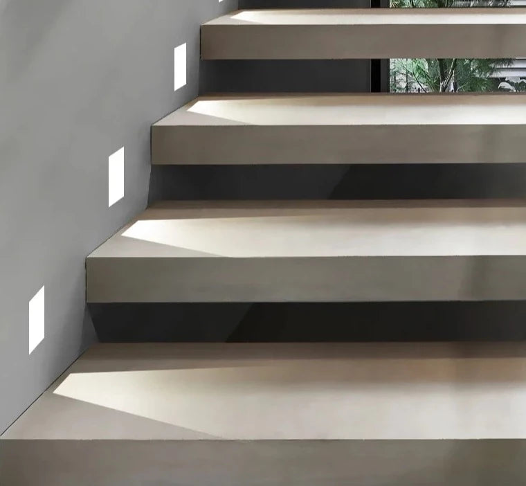 CHILLGIO Magnetic Sensor Staircase Light Step Outdoor Modern Night Lighting Waterproof Interior Recessed In Shade less Stair Lamp