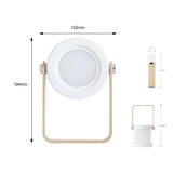 Foldable LED Table Lamp & Dimmable Night Light - Rechargeable Desk Lantern