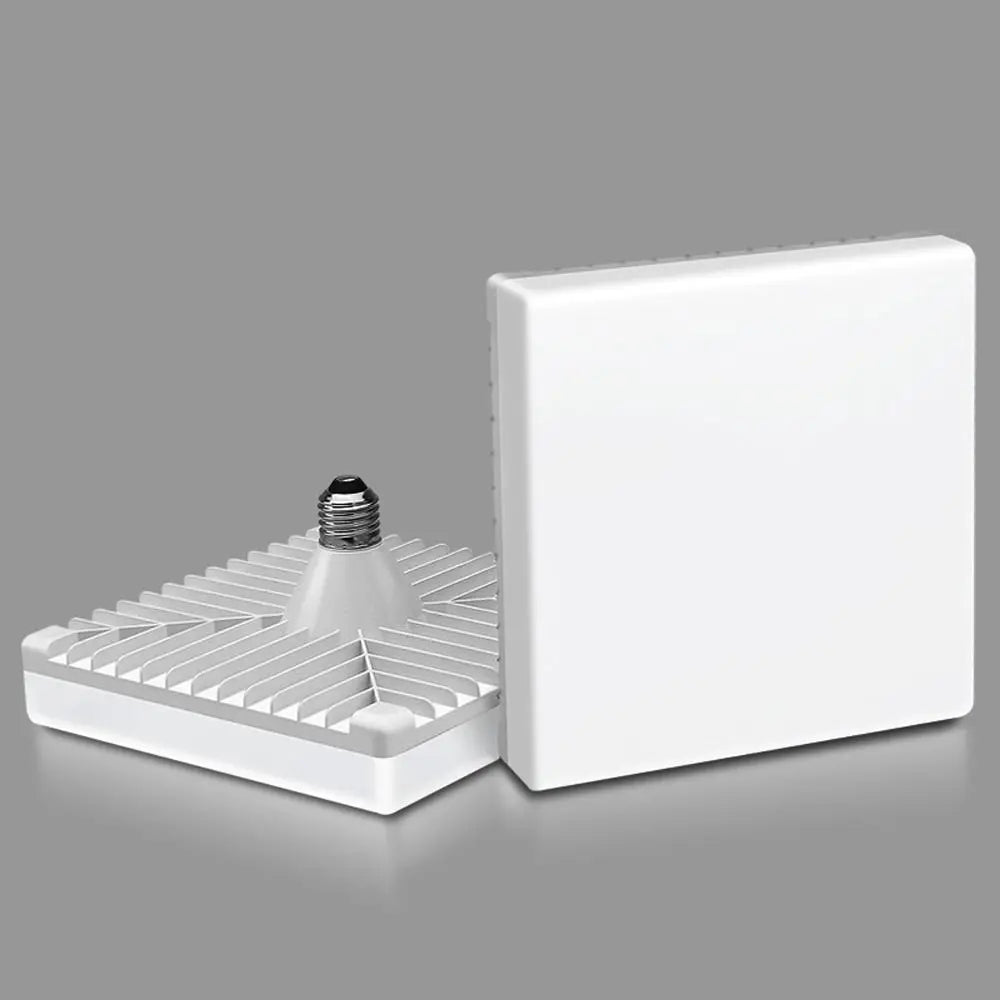 Square LED Pendant Ceiling Light Bulb (20W–80W, E27 Base) - Waterproof Super Bright Energy-Saving Spotlight for Home & Indoor Lighting