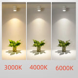 Tunable bright mounted spotlight LED ceiling light COB ceiling downlight 7W9W12W.AC110V-240V