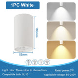 LED Downlight GU10 Replaceable Bulb 110V/220V Ceiling Lamp Surface Mounted Interior Bedroom Living Room Shop Home Led Spotlights