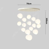Modern home decor led lights pendant light lamps forstaircase Chandeliers for living room hanging light indoor lighting