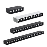 LED Long Ceiling Lamp Dimmable Line Light Fixture 40W Office Living Room Bedroom Home Decoration COB Spot Lamps Indoor Lighting
