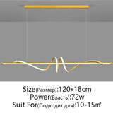 Modern LED Pendant Light - Minimalist Hanging Lamp for Dining Table & Living Room