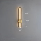 Led Ring Wall Lamps for Bedroom Bedside Hotel Modern Sconce Lights Background Restaurant Lighting Fixtures Decoration Hallway