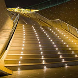 DC12V 24V LED Mini Underwater Light IP68 Waterproof Underground Lamp Spotlight Stainless Steel for Pool Stair Step Pathway Deck