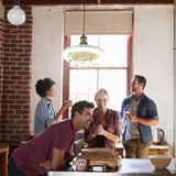 30W Ceiling Fan With Integrated Lights E27 Remote Ceiling Lighting Bedroom Living Room Switch Control Home Lamps AC85V-265V