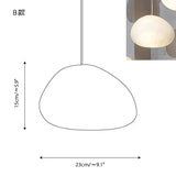 Postmodern Alabaster Staircase Pendant Light High-End Living Room Bedside Dining Room Lighting Spanish Natural Marble Chandelier