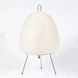 Japanese Design Paper Table Lamp Tripod Rice Paper Table Lamp Japanese Style Lantern Lamp Led Desk Lamp for Bedroom
