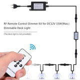 LED Deck Lights 12V Dimmable Underground Lamp | Recessed Outdoor Stair Lighting | IP67 Waterproof Garden Lights