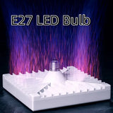 Square LED Pendant Ceiling Light Bulb (20W–80W, E27 Base) - Waterproof Super Bright Energy-Saving Spotlight for Home & Indoor Lighting