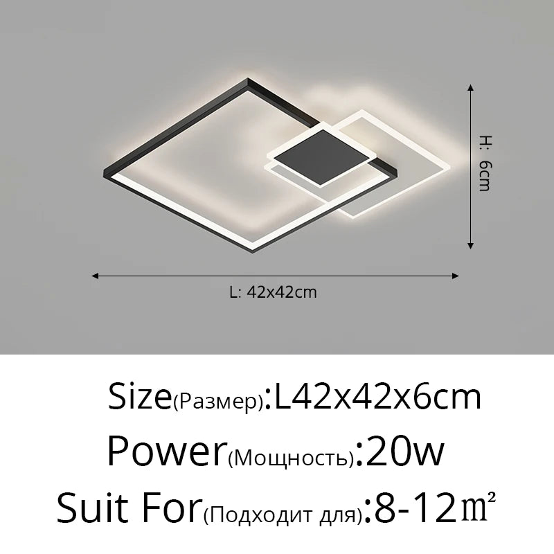 Dimmable 2025 New Modern LED Chandeliers Ceiling Lights Living Dining Study Room Bedroom Aisle Parlor hall Lamps Indoor Lighting