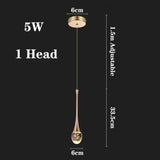 Modern LED Crystal Staircase Chandelier - Luxury Long Duplex Hanging Light