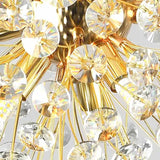 Nordic Crystal Led Ceiling Pendant Lamp Modern Clear Crystal G9 LED Lamp for Dining Room Bedroom House Decor Suspension Lamp
