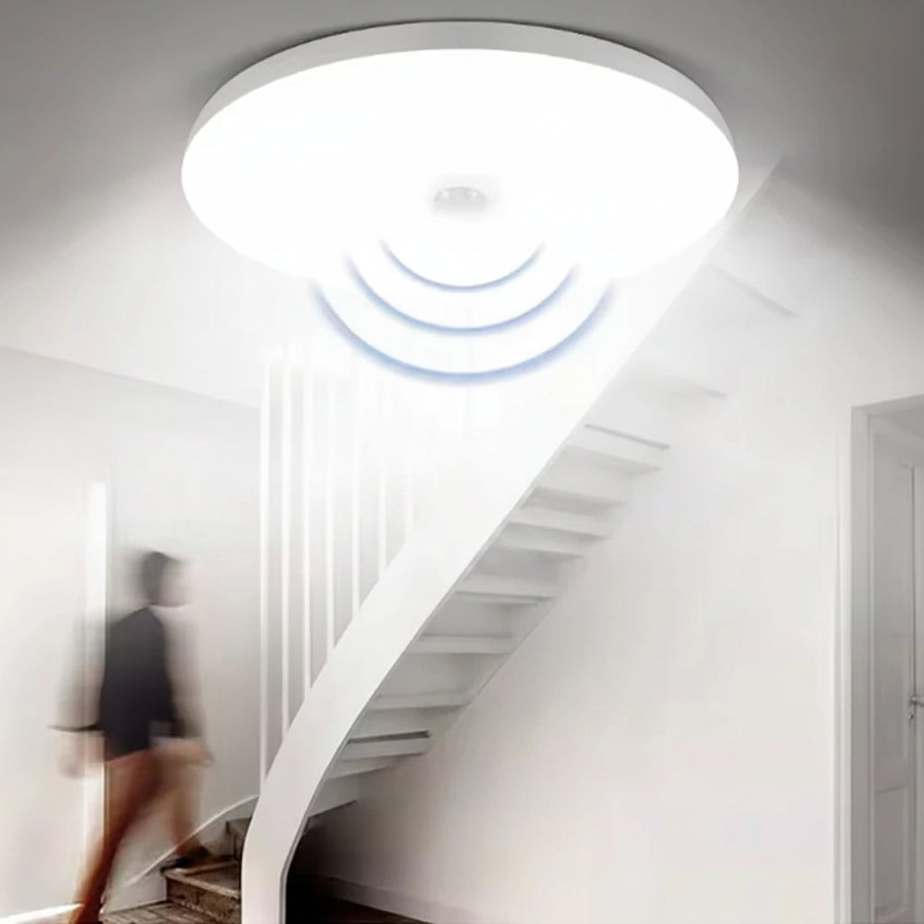 Modern Radar Motion Sensor LED Ceiling Light - 220V Flush Mount Smart Lamp