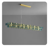 Modern Glass Design Creative Chandelier - Luxury Suspension Light for Living Room