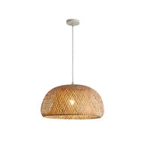 2026 Bamboo Pendant Lamps Hand Knitted Chinese Style Weaving Hanging Lamps 26cm Restaurant Home Decor Lighting Fixtures HOT