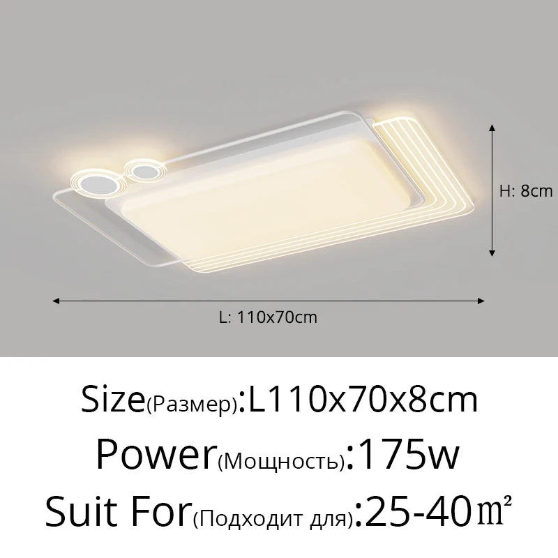 Nordic Style Living Room Ceiling Lamp Bedroom LED Ceiling Light Kitchen Modern Ceiling Lights Dining Room Aisle Indoor Lighting