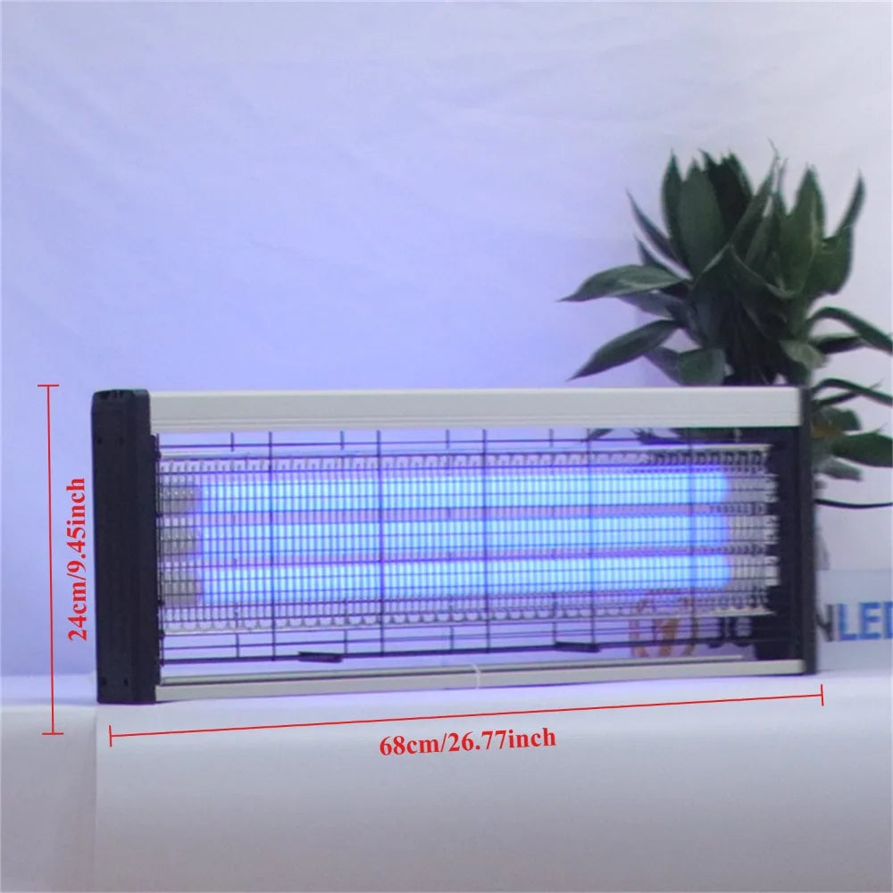 Electric Mosquito Killer Lamp with 3 LED Tubes - Powerful Bug Zapper & Indoor Fly Trap Insect Repellent (EU/US Plug)