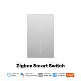 Star Feather Zigbee Smart Wall Switch (US 1/2/3/4 Gang) - Neutral Wire Required