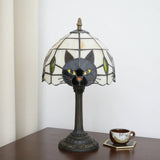 Black Cat Table Lamp for Bedroom Nightstand Decor,Animal Nursery Bedside Lamp for Kid Study Room,Cute Desk Lamp for Girl Room