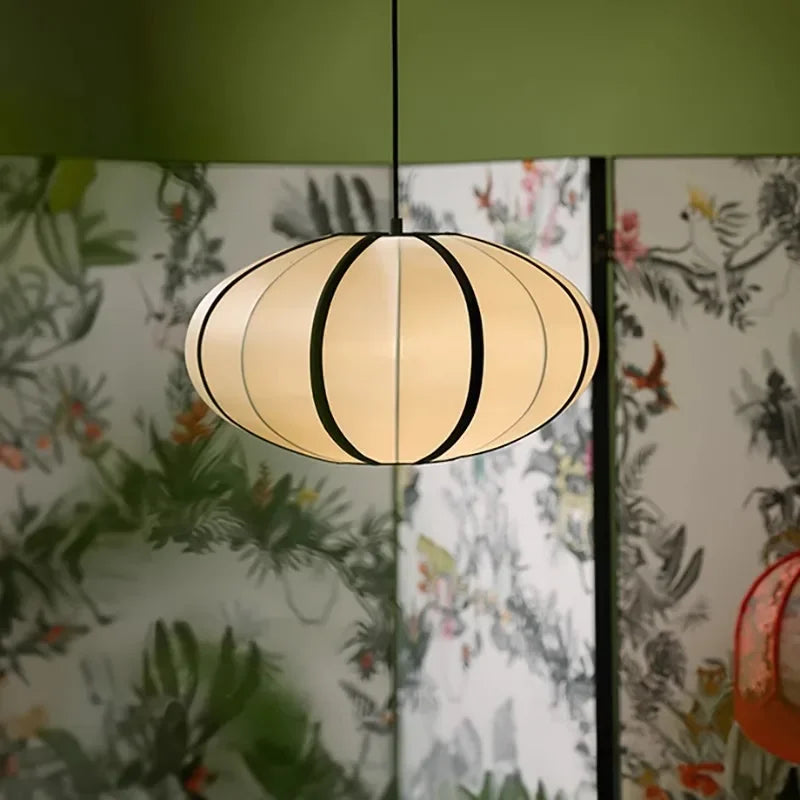 Wabi-sibi Japanese Style  Medieval Dining Room Chandeliers Foyer Pendant Lamp Applicable To Interior Lighting Room Decoration
