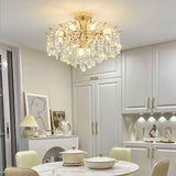 Modern Luxury Crystal Ceiling Chandelier For Living Room Dining Room Bedroom Ceiling Lamp LED Lights Home Appliance AC85-260V