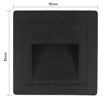 Outdoor Led Stair&Step Light 3W Waterproof Recessed Wall Corner Lamp For Home Landscape Pathway Stairway Garden Yard Footlight