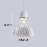 Badminton Chandelier Modern Minimalist Nordic Restaurant Lamp Creative Personality Bar Study Bedroom Lamp Living Room Decorativ