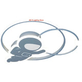 New Designer Home Warm Children's Room Ceiling Light Creative Simple Modern Personality Astronaut Boys Girls Bedroom Lighting