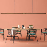 Walnut Internet Celebrity Chandelier Modern Restaurant Light New Chinese Living Room Light