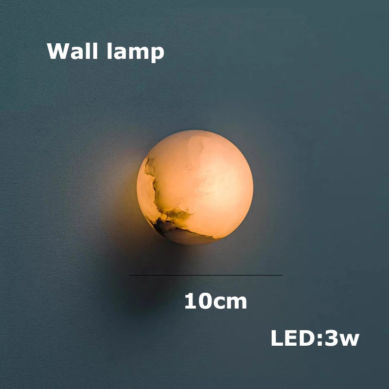 Build Our Home LED Marble Design 2026 New Trend DIY Hanging Lamps Pendant Light Chandelier Indoor Lighting For Dinning Room