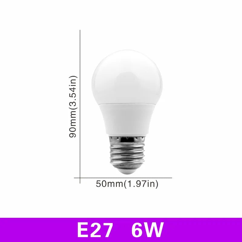 E27 E14 LED Bulb 20W 18W 15W 12W 9W 6W 3W Lampada LED Light AC 220V-240V Bombilla Spotlight Lighting Cold/Warm White Lamp