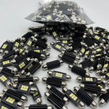  Festoon 31mm 36mm 39mm 41mm C5W C10W LED Bulb Canbus No error Car Interior Reading LED Light License Plate Lamps 4014