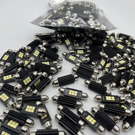  Festoon 31mm 36mm 39mm 41mm C5W C10W LED Bulb Canbus No error Car Interior Reading LED Light License Plate Lamps 4014