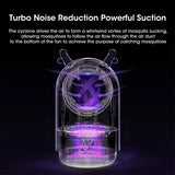 Electric Mosquito Fly Trap Harmless Mosquito Fly Exterminator Professional Inhalation Zapper Indoor Trap Multifunctional