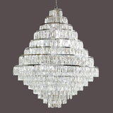Luxury Crystal Chandelier Ceiling Pendant Lamp for Living Room Żyrandol Lamps Home Decor Lustre Salon Ceiling Light Fixtures