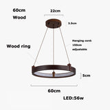 Wabi Sabi Japanese Yellow Travertine Pendant Light, Natural Cave Stone Solid Wood Chandeliers for Livingroom Kitchen Island Deco