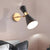 Modern Long Arm Wall Lights Gold Black White Metal Rotatable Foyer Bedside Reading Room Lamp E27 Bulb Drop shipping