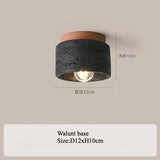 Travertine Stone LED Ceiling Lamp Aisle Corridor Light Fixture For Living Room Dining Room Bedroom Decor Chandelier Ceiling Lamp