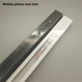 LED Track Light Rail 0.5M 1M Black White Aluminum 2 Wire System Track Light Series Universal Track for Ceiling Spot Lamps