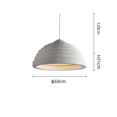 Nordic Wabi-Sabi Pendant Lights Minimalist Chandelier for Dining Room Bar Loft Bedroom Home Decors Hanging Lighting Fixtures